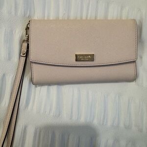 Kate Spade Pink Wristlet Clutch